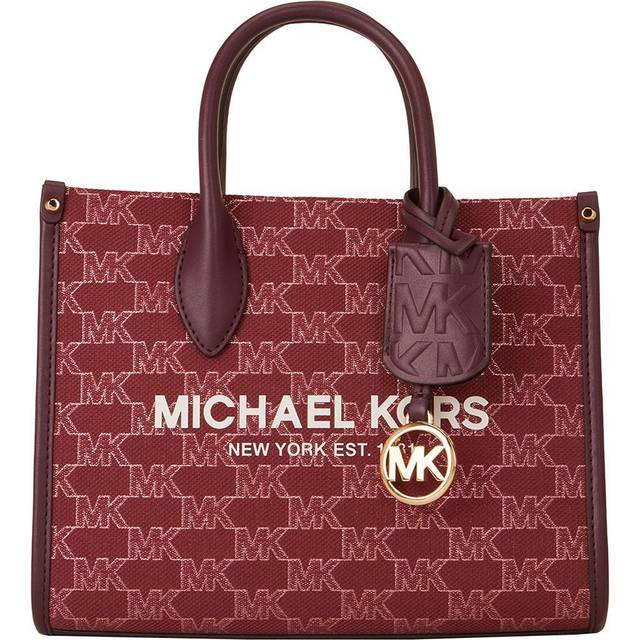 Michael Kors Lita Medium Logo Crossbody Bag, Dark Powder Blush