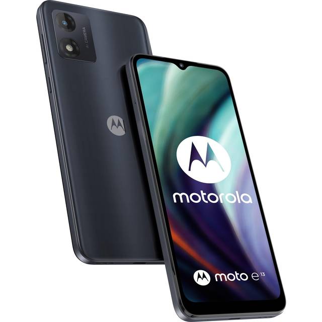 Celular 4G Motorola E13 Negro 64GB, 64GB
