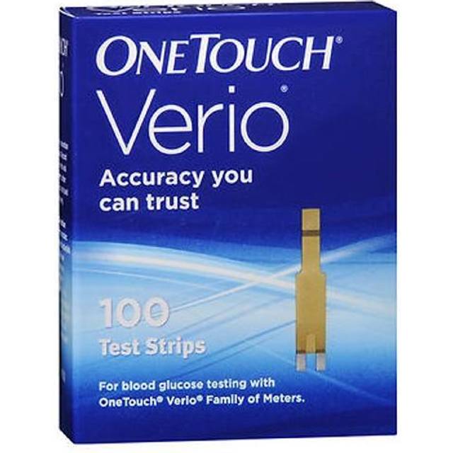One Touch Verio Test Strips - 100 Ea 
