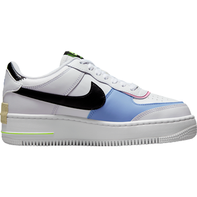 Nike Air Force 1 Shadow W White Team Gold Pure Platinum Black