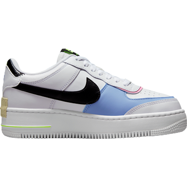 Nike Air Force 1 Shadow Sneaker in White/White/White at Nordstrom, Size 11