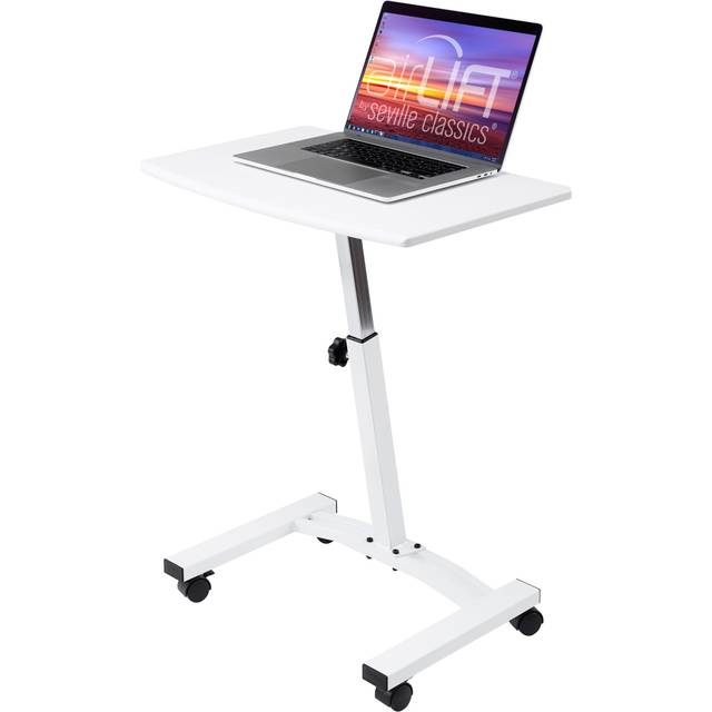  Lifetime 80251 Adjustable Folding Laptop Table TV Tray, 26  Inch, White Granite : Electronics