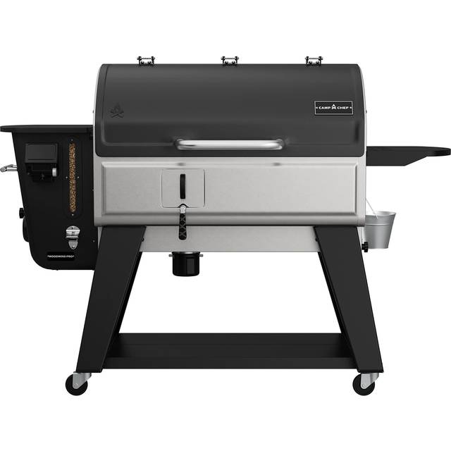 Camp Chef Woodwind PRO 36 WiFi Pellet Grill Smoker Silver Black