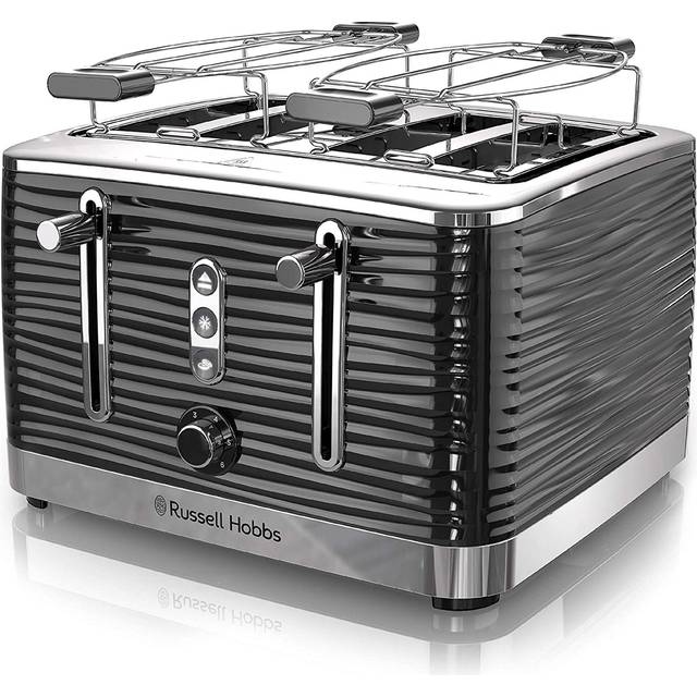 Cuisinart Compact 2-Slice Black and Stainless Steel Wide Slot Toaster  CPT-320P1 - The Home Depot