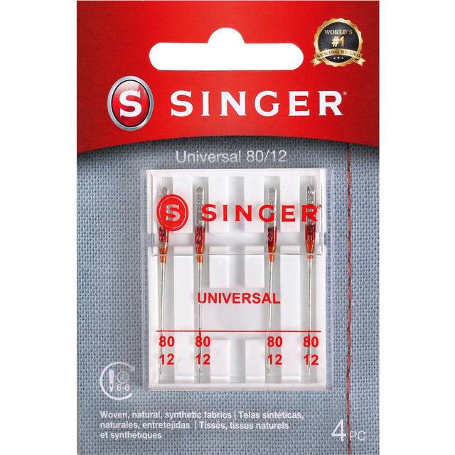 Singer Universal Regular Point Machine Needles Size 11/80 4/Pkg