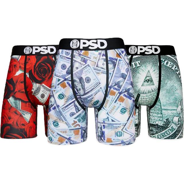 PSD Underwear Men's Good Day Boxer Brief Multi