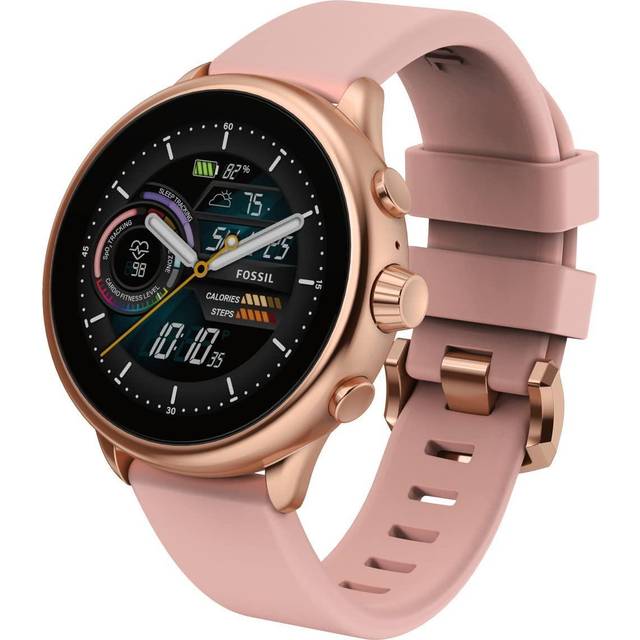Fossil Gen 6 Wellness Edition Smartwatch with Silicone Strap • Price »