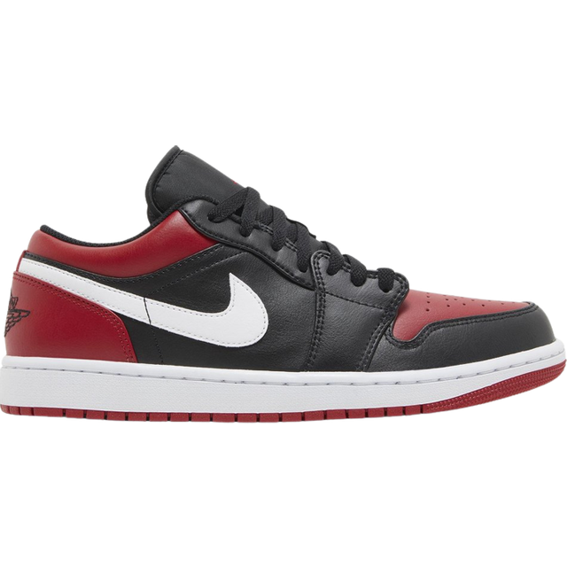Nike Air Jordan 1 Low - Black/Gym Red/White • Price »