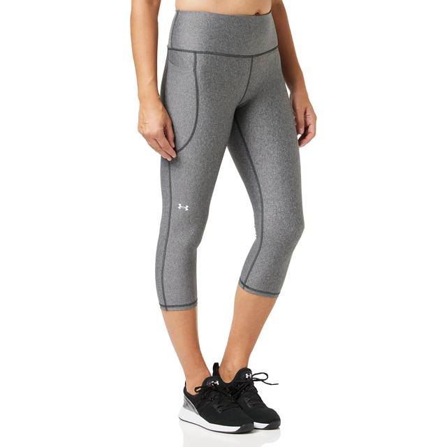 Under Armour Womens HeatGear Armour High Waisted Pocketed No-Slip Capri  Leggings : : Clothing, Shoes & Accessories