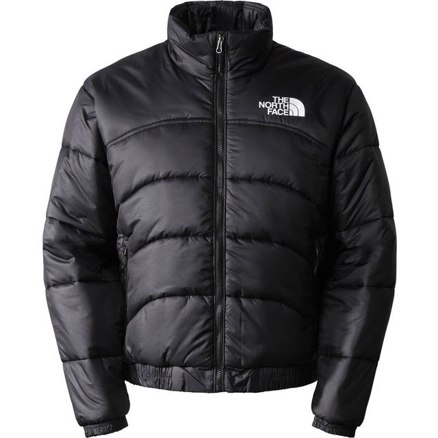 Mens black puffer jacket best sale north face