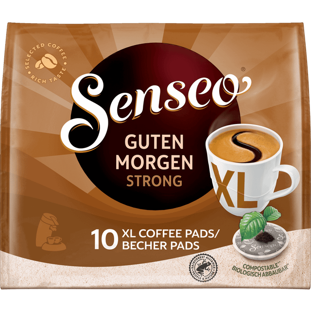 10 Morgen Preis Pads 125g, » Senseo Kaffeepads Guten • Strong