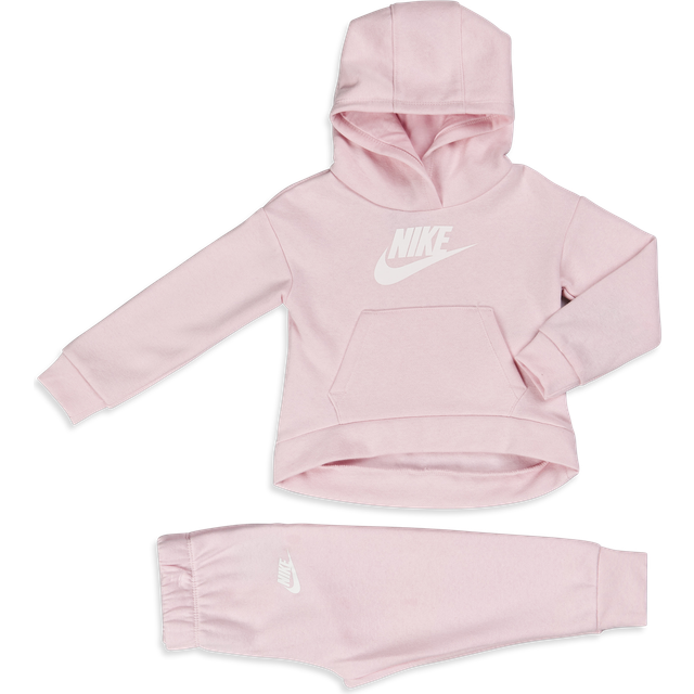 Nike Baby Sportswear Club Fleece Hoodie & Joggers Set - Pink Foam  (16I319-A9Y) • Price »