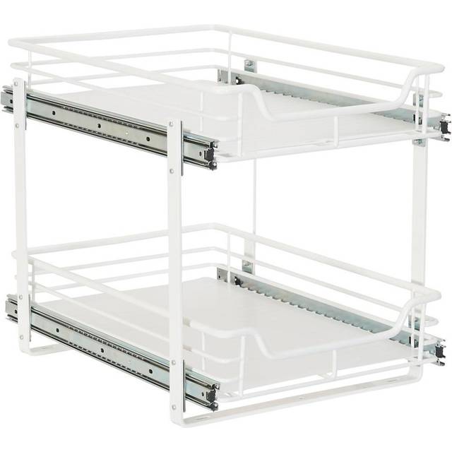 Household Essentials Glidez Dual Slide 2-Tier Sliding Cabinet Organizer -  Macy's