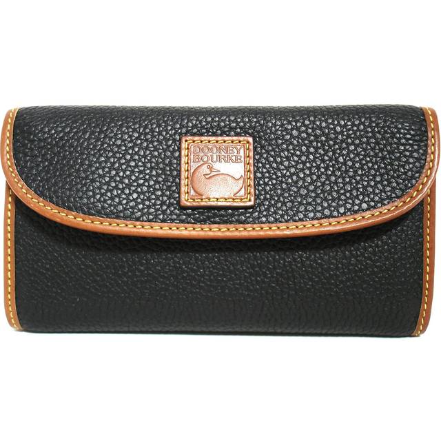 Dooney Bourke WPEBC0507 Pebbled Leather Continental Fold Over Clutch Wallet