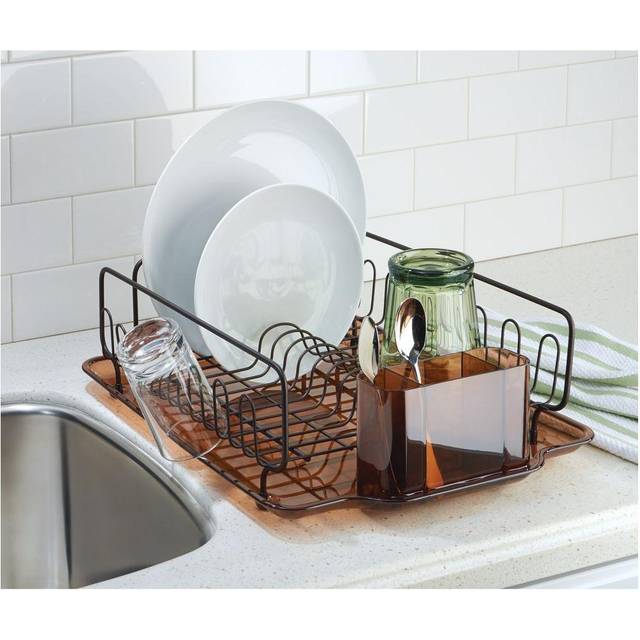 Idesign Forma Lupe Dish Drainer Large Bronze : Target