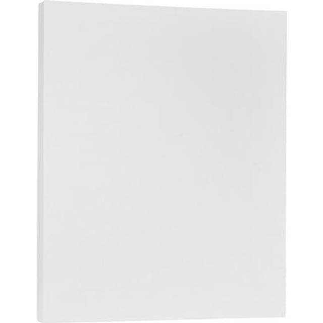 JAM Paper® Translucent Vellum Cardstock, 8.5 x 11, 36lb Clear, 50/pack  (1566)