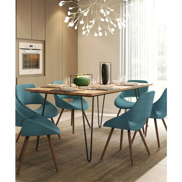 Simpli Home Malden Mango Wood IV Dining Set Price