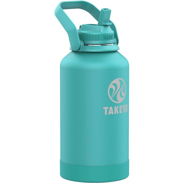 Takeya Newman Pickleball Series Insulated 64 Oz. Water Bottle with Straw Lid