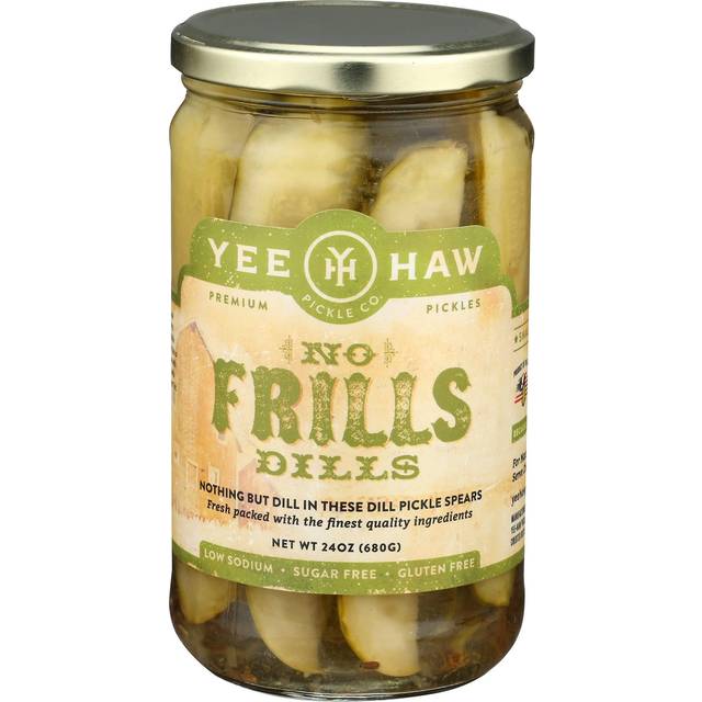 No Frills Dills – YeeHaw Pickle Company