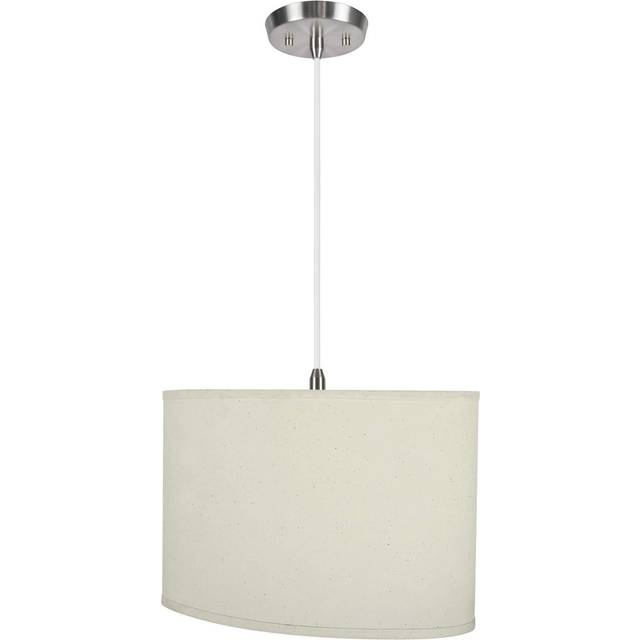 Aspen Creative, Black, 76081-11 One Hanging Pendant Ceiling Light with Transiti