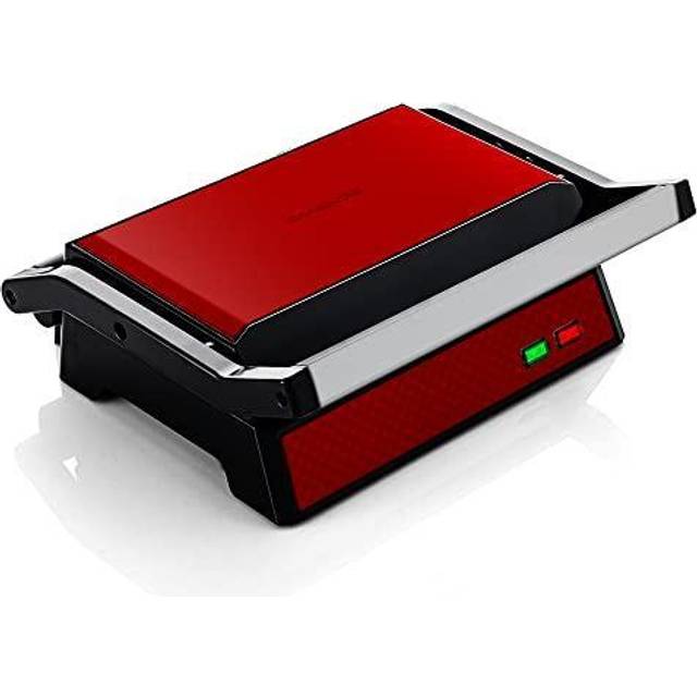 Ovente Electric Sandwich Maker Black Non-Stick Plates Black GPS401B New in  Box