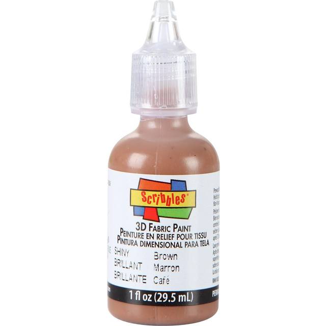 Tulip Dimensional Fabric Paint 4oz Slick - Brown