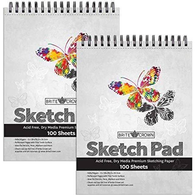 https://www.klarna.com/sac/product/640x640/3010450887/Brite-Crown-Sketch-Pad-2-Pack-9x12-Sketchbook-for-Teens-64lb-95gsm-Art-Drawing-Paper-for-Kids-9-12-100-Sheets-Acid-Free--Spiral-Perforated-Drawing-Paper-Pad.jpg?ph=true