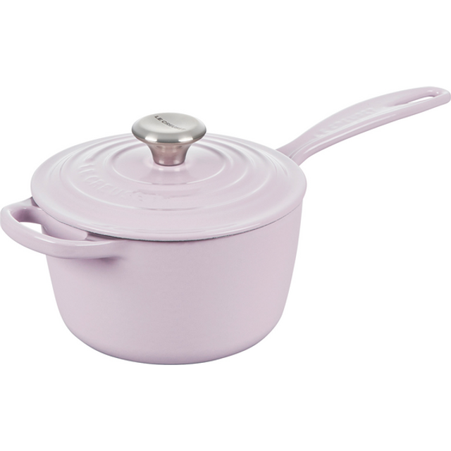 Le Creuset 1.75-Quart Signature Cast Iron Saucepan - Cerise