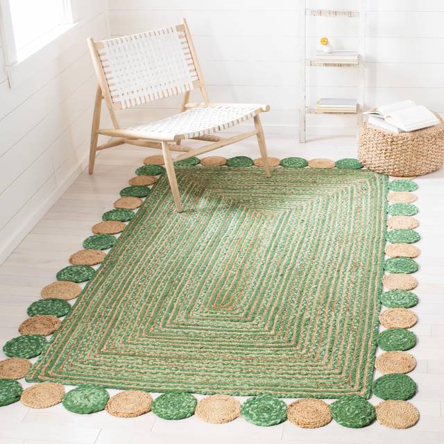 SAFAVIEH Handmade Cape Cod Marget Boho Coastal Jute Rug - On Sale