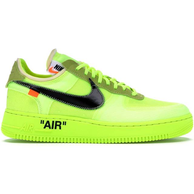 Size+11.5+-+Nike+Air+Force+1+Low+OFF-WHITE+University+Gold+Metallic+Silver  for sale online