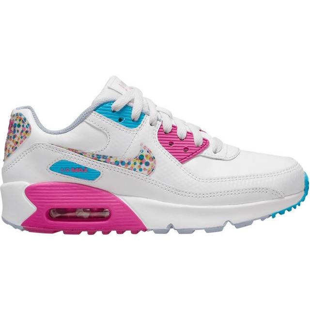 Air max 90 hot sale blue and pink