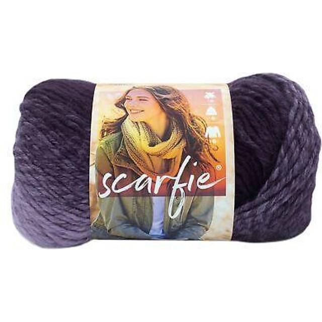 Lion Brand Scarfie Yarn-Eggplant/Lilac • Prices »