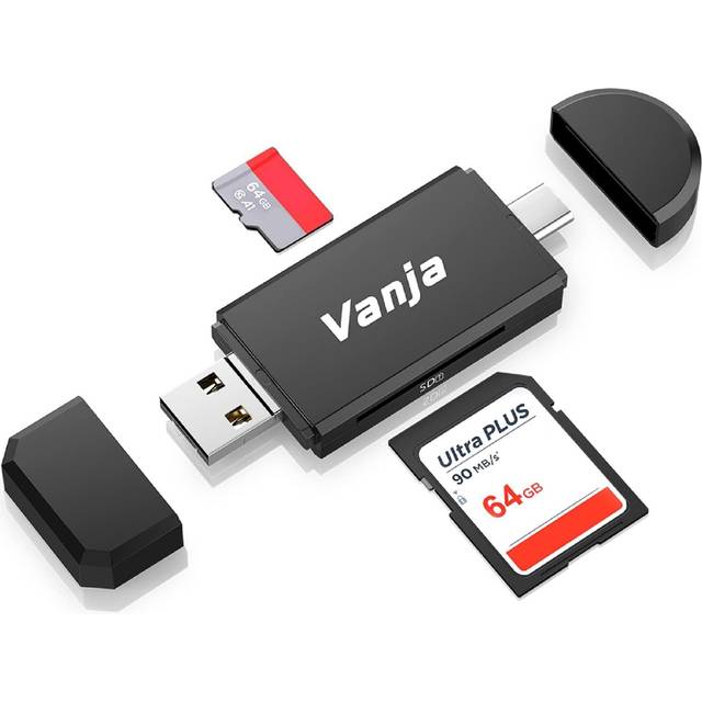3-in-1 USB C Micro SD Card Reader