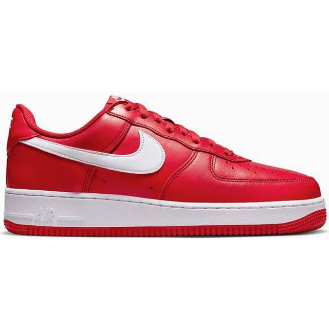 Nike Air Force 1 Low Retro QS M - University Red/White • Price »