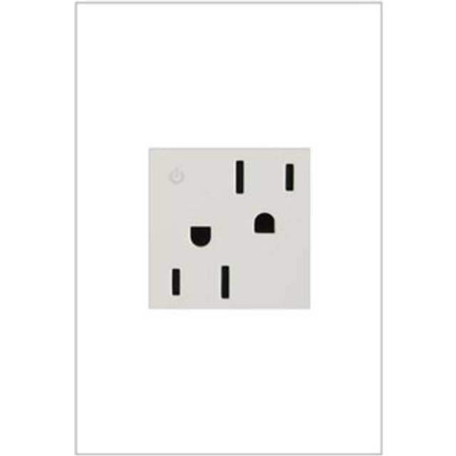 SnapPower - GuideLight 2 Décor Outlet Wall Plate - White