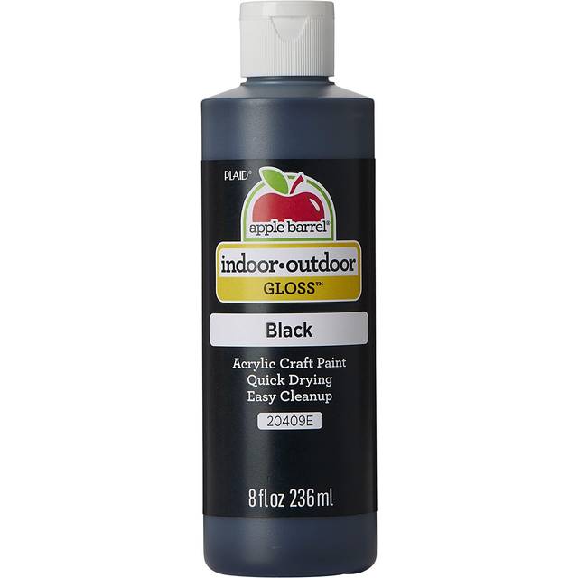 Apple Barrel Gloss Acrylic Paint 8oz Black