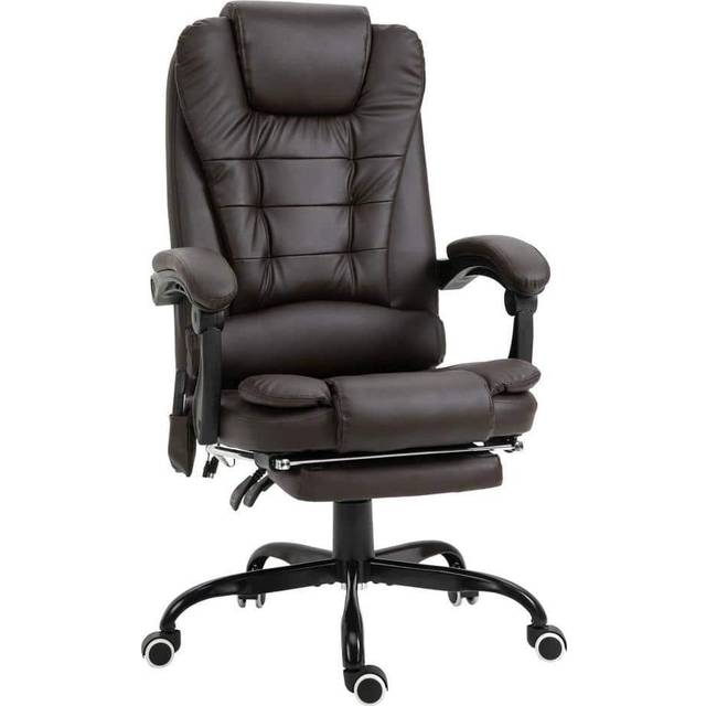 Vinsetto High Back Massage Office Chair with 7-Point Vibration