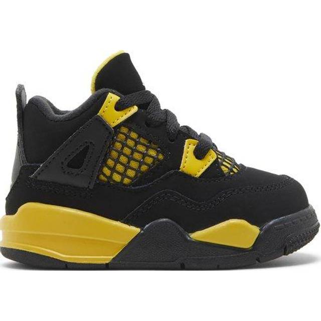 Nike Air Jordan 4 Retro Thunder TD - Black/Tour Yellow • Price »