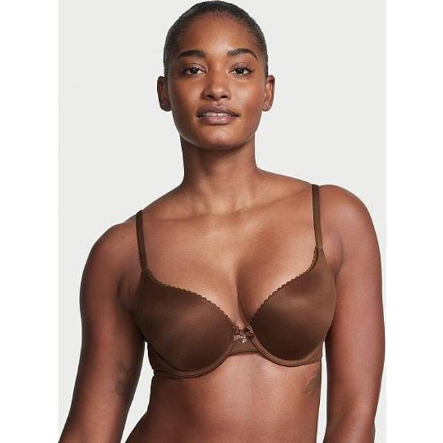 Body by Victoria Smooth Push-Up Perfect Shape Bra, Brown, Women's