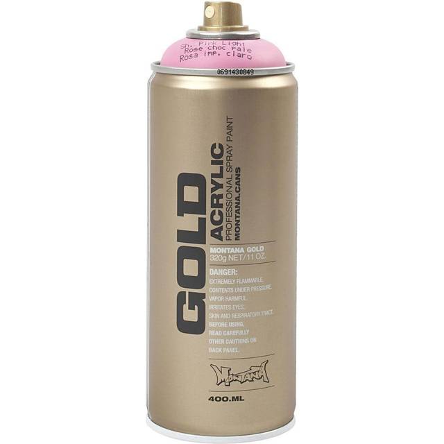 Montana Gold 400 ml Spray Color, Shock Pink Light