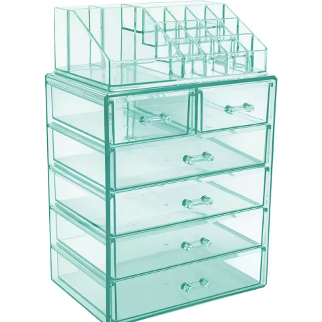 Sorbus Freestanding 6 Drawer 6.25 in. x 14.25 in. 1-Cube Cosmetic