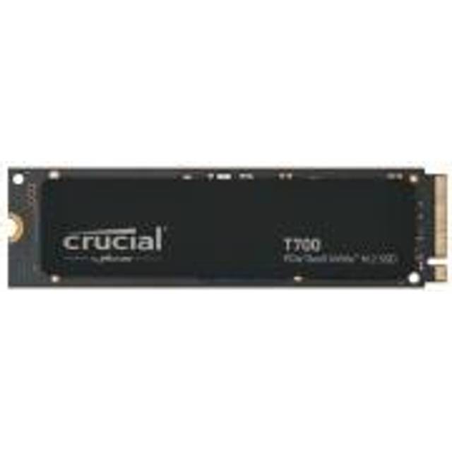 Crucial T700 4TB PCIe Gen5 NVMe M.2 SSD with heatsink, CT4000T700SSD5