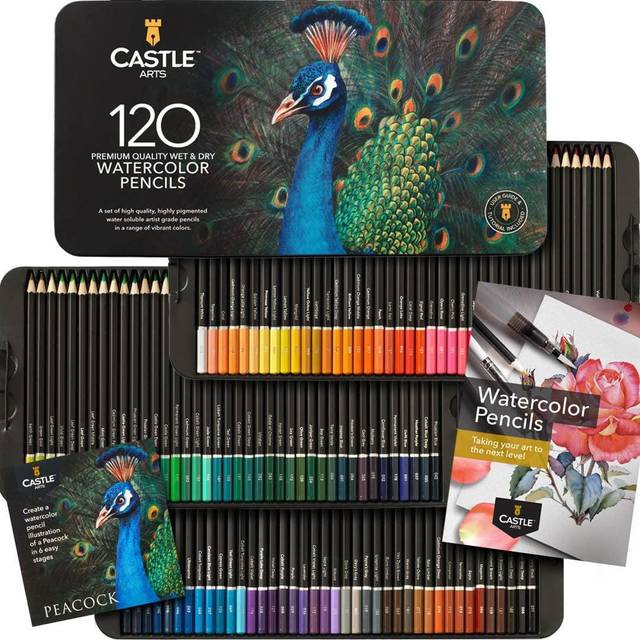 Castle Arts Colored Pencil Sets  Create Colored Pencil Drawings
