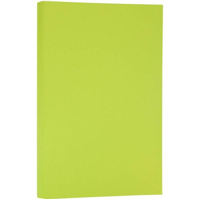 JAM Paper Jam Paper Bright Color Paper, 8.5 X 11, 24 Lb. Brite Hue Yellow  Recycled, 100/Pack in the Paper department at