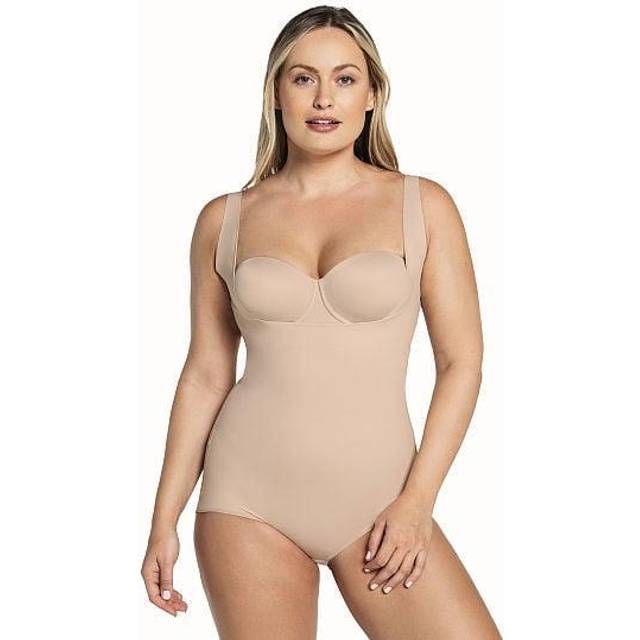 Shapewear & Fajas Colombianas: Mid-Thigh Bodysuit sculpting lightweight body  shaper at  Women's Clothing store