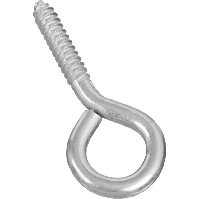 #2 x 2-5/8 in. Zinc-Plated Steel Screw Eye (2 per Pack)