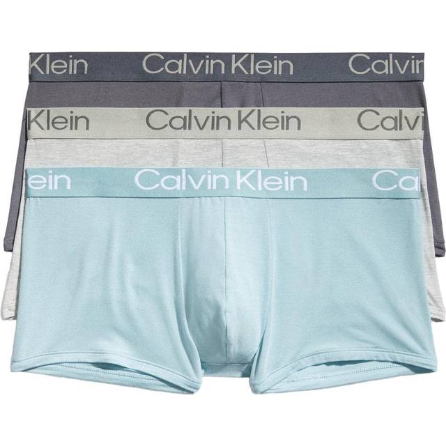 Calvin Klein Men's 3-Pack Ultra Soft Modern Modal Trunk Underwear