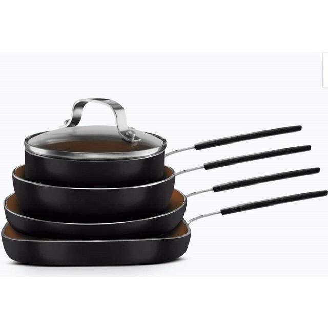 Gotham Steel Gotham Steel StackMaster 14-in Aluminum Cookware Set