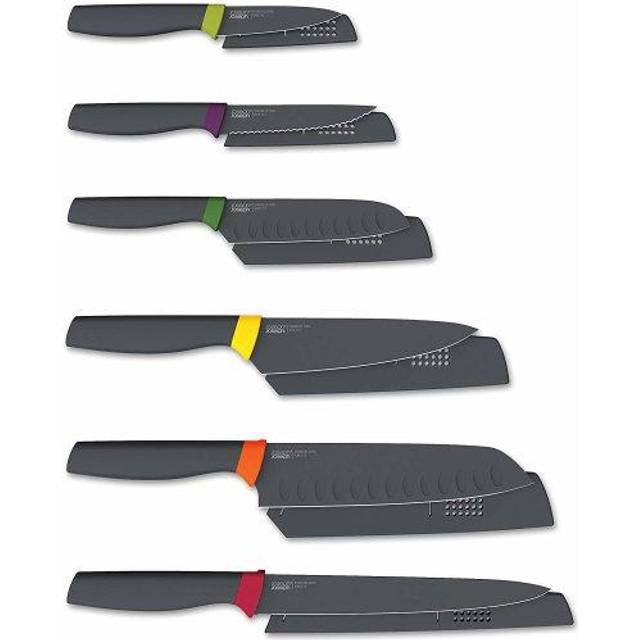 New JOSEPH JOSEPH ELEVATE 3 PIECE KNIFE SET Chefs Paring Serrated Kitchen  Utensi