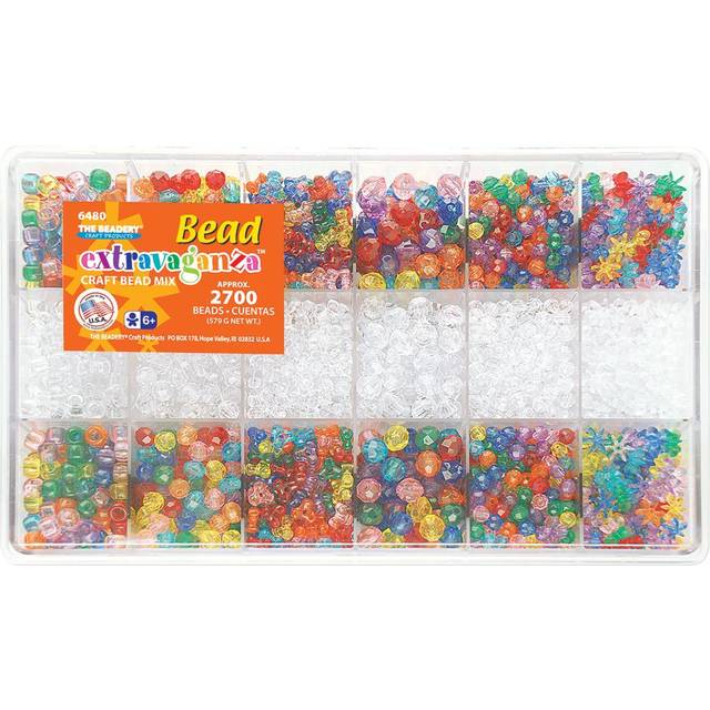 Multicolor Bead Extravaganza Bead Box Kit 20.4oz/Pkg